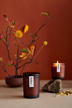 Load image into Gallery viewer, Large and Small Helios essential oil candles by Cedar. 